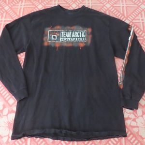 vintage jansport team arctic racing arctic cat long sleeve tshirt M